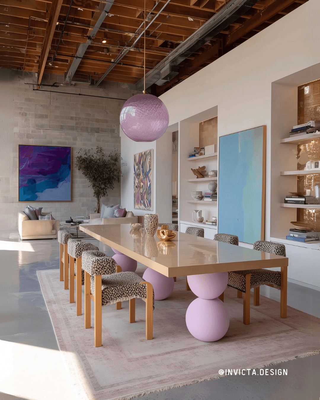 Lavender Loft concept render
